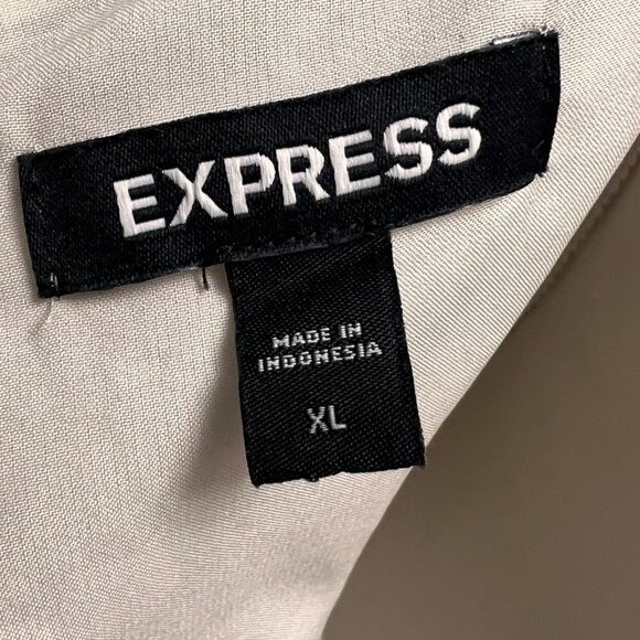 EXPRESS Animal Print Maxi Dress Size XL - Picture 5 of 6